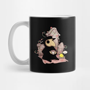 Plague Doctor Bird Mug